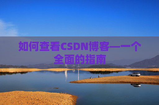 如何查看CSDN博客—一个全面的指南